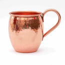 CANECA DE COBRE MOSCOW MULE MARTELADA LÚMINA 300 ML